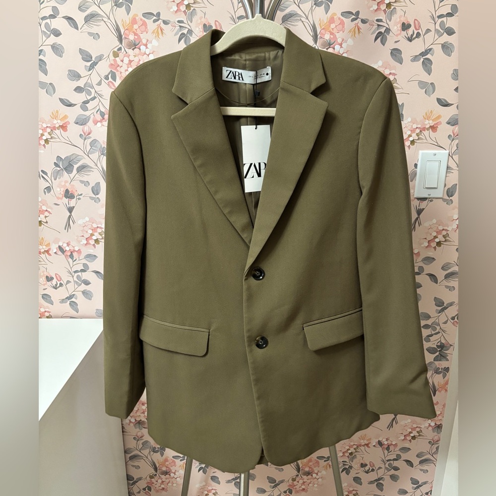Zara Khaki Blazer